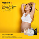 Medela Keep Cool Sleep Nahtloses Schwangerschafts- und Still-Bustier – BH ohne Bügel mit atmungsaktivem Rückenteil und Soft-Touch-Stoff