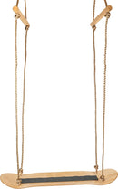 small foot Skateboard-Schaukel aus Holz, zum Schaukeln im Sitzen und Stehen, mit Handgriffen, ab 3 Jahren, 12091