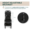 Chicco One4Ever Lounge, lightweight and compact stroller from 0 months to 4 years, elegant design, foldable, adjustable backrest, automatic one-step folding, max. 22 kg