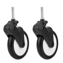 Kinderwagen-Gummiräder, Kinderwagen-Räder-Ersatz, Ersatz-Kinderwagen Yoyo Babyzen Gummiräder Vorne Hinten, Zubehör für Yoya Vovo Kinderwagen mit Werkz