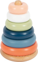 Small Foot Stapelturm „Arctic“ aus Holz, aus FSC® 100%-zertifiziertem Holz, Steckspiel für Kinder ab 12 Monaten, 12444