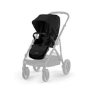CYBEX Gold Sitzeinheit für Kinderwagen GAZELLE S und e-GAZELLE S, Ab Geburt bis ca. 4 Jahre, Moon Black