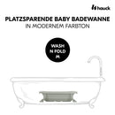 hauck Faltbare Babybadewanne Wash N Fold M für Babys und Kleinkinder bis 16 kg, Ablaufstöpsel mit Farbwechsel bei Hoher Temperatur