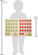 small foot Wer bin ich? "4 Friends" aus Holz, im bunten Design, Gesellschaftspiel für Kinder, ab 4 Jahren, 12363