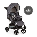 hauck Disney Buggy Rapid 4X mit Liegeposition, XL Sonnenverdeck mit Netzaussparung und Sichtfenster, Einhändig Faltbar, Höhenverstellbar, Großer Einkaufskorb (Mickey Cool Vibes)