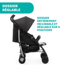 Chicco Echo Leichter Zusammenklappbarer Kinderwagen - stone