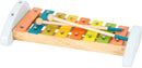small foot Xylophon "Groovy Beats" aus Holz, Instrument für Kinder, inkl. Notenblatt, ab 18 Monaten, 12254