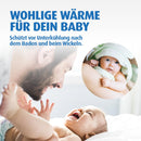 reer EasyHeat Wickeltisch-Wärmestrahler | Wand-Heizstrahler für den Wickeltisch | Wärmelampe fürs Baby | Baby Erstausstattung | 230V/500W | Weiß