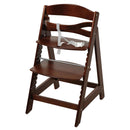roba Treppenhochstuhl Sit Up III - Mitwachsender Baby Hochstuhl - ab 6 Monaten - Kinderhochstuhl aus Holz braun - Stuhl bis 50 kg belastbar, 1 Stüc...