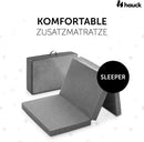 hauck Faltmatratze für Kinderreisebetten mit Tragetasche 120x60x5 cm, Klein Zusammenklappbar, Kompatibel mit Dream N Play Plus, Sleep N Play Go Plu...