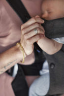 BabyBjörn Babytrage Mini, 3D-Jersey, Schwarzgrau