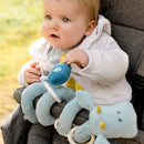 Fehn Activity Spirale Drache - Kinderwagen Spielzeug zum Fühlen und Greifen - Babyspielzeug für Bett, Laufstall, Babyschale & Autositz - Motorikspielzeug für Babys und Kleinkinder ab 0+ Monaten