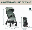 Chicco WE 2 Lightweight Stroller, Foldable from 0 Months to 22 kg, Travel Stroller, Lightweight Airplane Stroller, Reclining with Lie-Down Position, Spa...