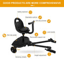 Trittbrett für Kinderwagen Universal, Vihir Buggy Board mit Sitz, Kiddy Board für alle Kinderwagen, Buggyboard für Geschwister, Kinderwagen Zubehör...