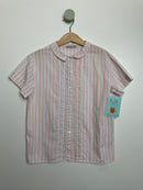 Vintage Bluse Streifen • 128 • cacharel