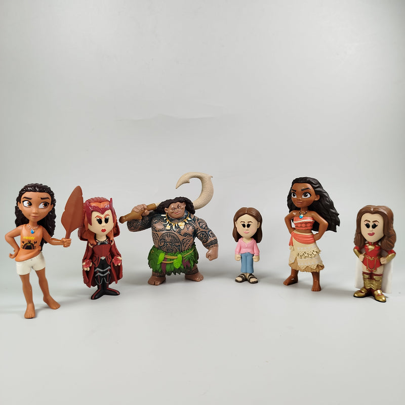 Funko Disney und Marvel Charaktere- 6 Figuren