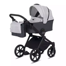 Knorr-baby Life + 2.0 Black Edition Anthrazit Kombi-Kinderwagen Babywanne Wagen