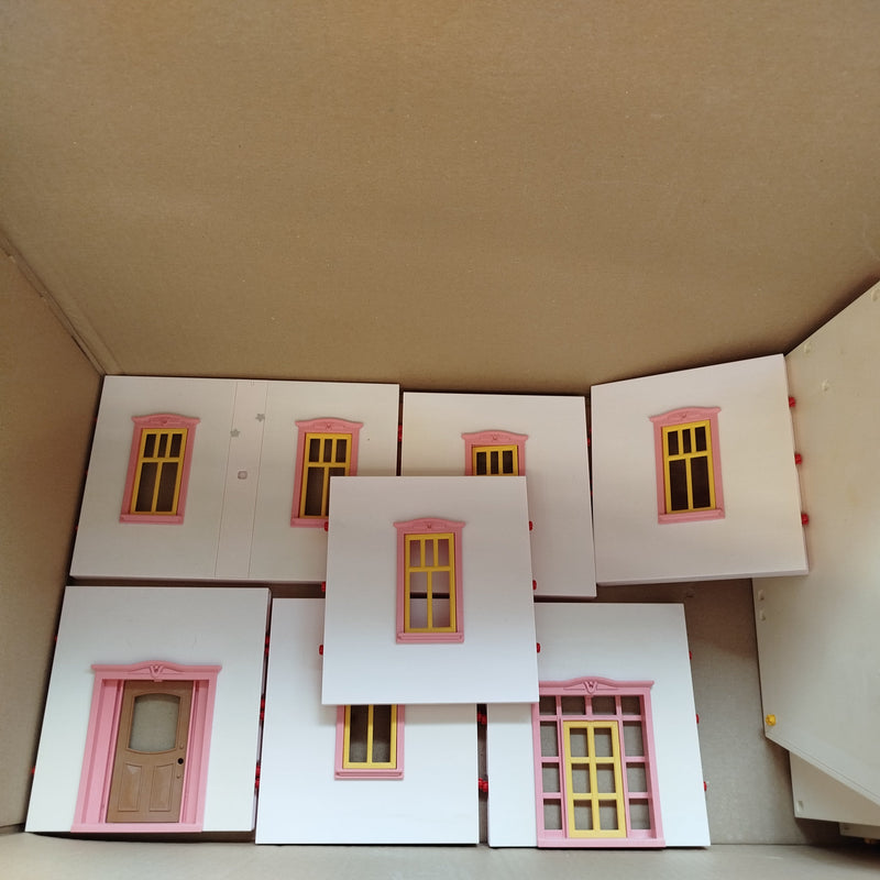 Playmobil Puppenhaus 5303 Großes Stadthaus, mit Möbeln, Figuren