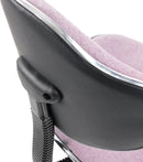 B-Ware Hjh Office Kinderstuhl Drehstuhl Schreibtischstuhl Rosa Stoff Kinderbürostuhl