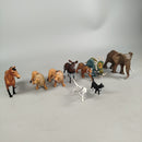 Schleich Tierfiguren Set von 9 Tieren – Pferd, Löwe, Tiger, Elefant