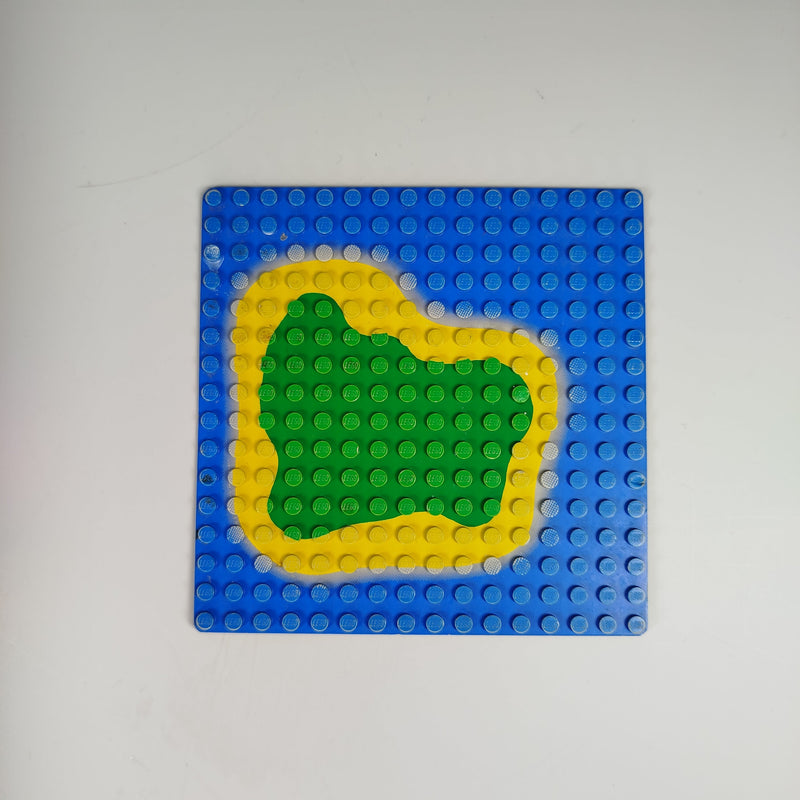 Lego LEGO Grundplatte mit River und waterside- 32x32(2), 12x12