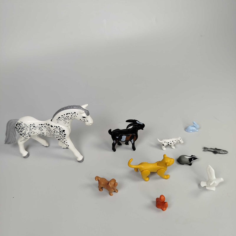 Playmobil Tierfiguren-Set – Haustiere und Wildtiere