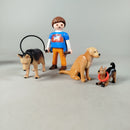 Playmobil Bundle Alltag & Freizeit Set von 8 Figuren & Hunde