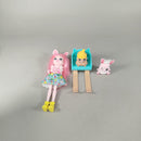 Mattel Bundle Puppe, Tierfiguren & Schlitten