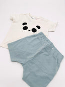 Sommer Set Panda - Gr. 62 (H&M)
