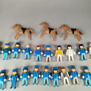 Playmobil Bundle Set von 23 Figuren & 3 Pferde