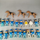 Playmobil Bundle Set von 23 Figuren & 3 Pferde, ab 3 4 5 Jahre | ✅ geprüft 