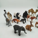 Schleich Bundle Safari & Bauernhof Set von 15 Tiere Figuren