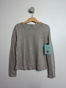 LEINEN LANGARMSHIRT • 128 • RUBY THUESDAY