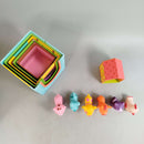 Djeco Topanifarm Stapelspiel mit Tierfiguren