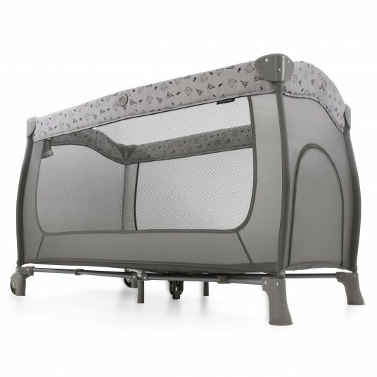 Hauck Reisebett Sleep'n Play Center mit Wickelauflage Reisebett Bett Nordic Grey