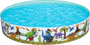Bestway Fill 'N Fun Planschbecken Dinosaurier ø 244x46 Cm Poolbecken Gartenpool B-Ware