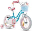 B-Ware Coolmobility Royal Baby Stargirl Kinderfahrrad Fahrrad 14 Zoll Mädchenrad Pink