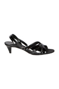 CELINE TRIOMPHE RIEMCHENSANDALEN AUS LAMMLEDER Riemchensandalen Size 38 Schwarz