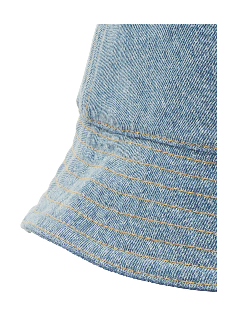 Palm Angels Bucket Hat Schlapphut Jeans Denim