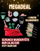 MEGADEAL – SCRUNCH WUNDERTÜTE + GRATIS TELESKOPNETZ