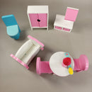 Puppenhaus Möbel-Set – 20-teiliges Zubehör für Rollenspiel