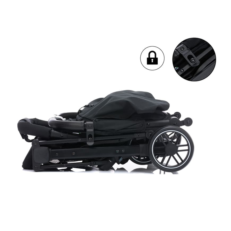 LITTLE ONE Trip Black Kinderwagen Sportkinderwagen Sportwagen Babywagen Wagen