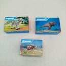 Playmobil Bundle Zoo Set von 5 Zebra & Seekuh, Neu