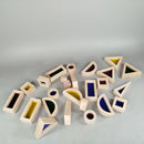 Holz Sensorik-Bausteine Lernspielzeug aus Holz