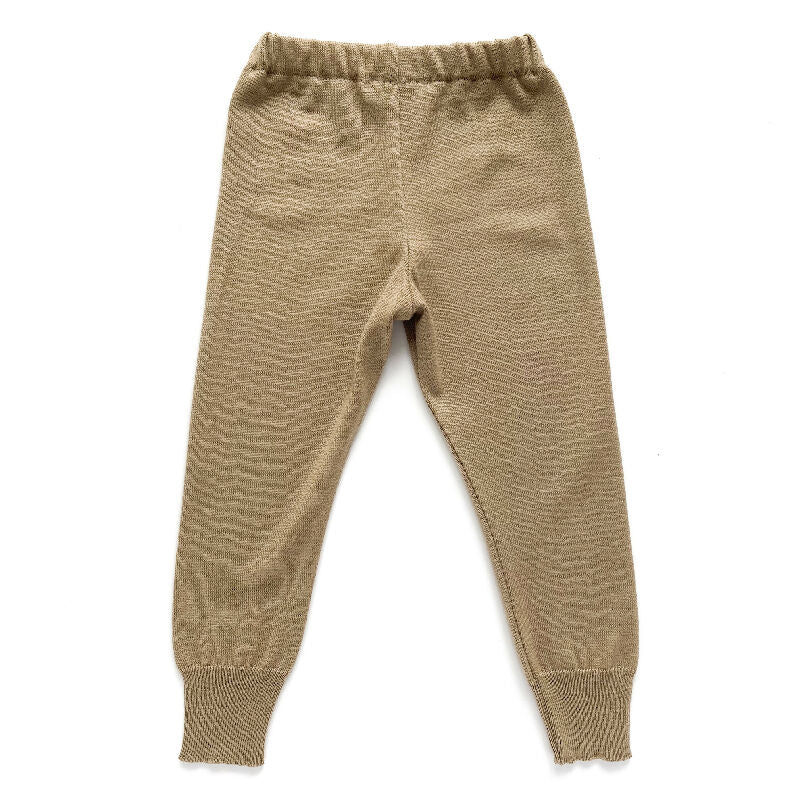 kronjuwel Merinowollhose Größe 98/104 beige Upcycling