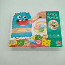 Goula Bundle Hungry Monster Brettspiel Holzspiel