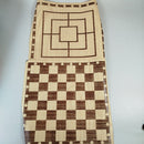 Spika Klassisches Spieleset mit Roulette, Schach und Mühle