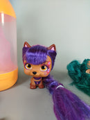 Modepuppen und Zubehör Set – 2 Puppen und Tierfigur, gut