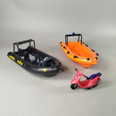 Playmobil Bundle Set von 3 Boote & Motorroller ab 3 4 5 Jahre | ✅ geprüft 