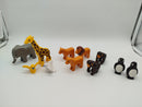 Playmobil 1.2.3 Spielset – Zoo mit 4 Figuren & 11 Tieren